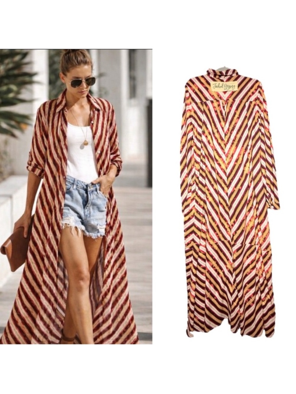 NWT Jaded Gypsy Duster